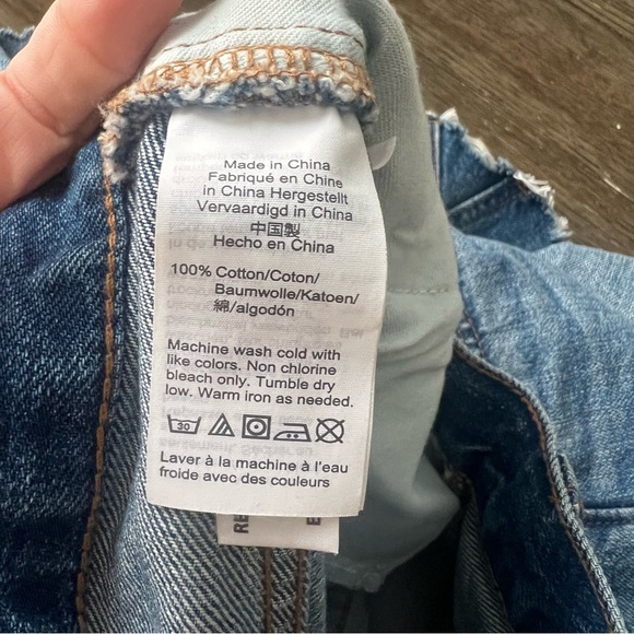 Madewell Rigid Denim A-Line Mini Skirt in Lakeline Wash - Picture 8 of 11